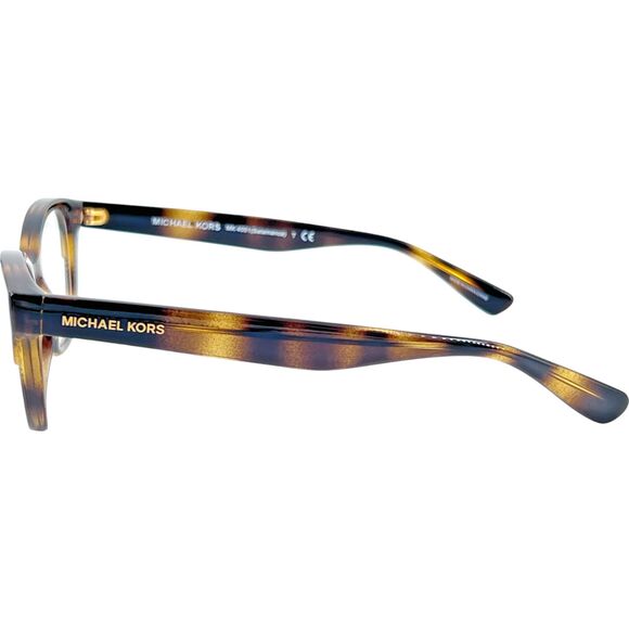 Michael Kors MK4051 Womens Eyeglass Frame Dark Tortoise Brown - Picture 3 of 4